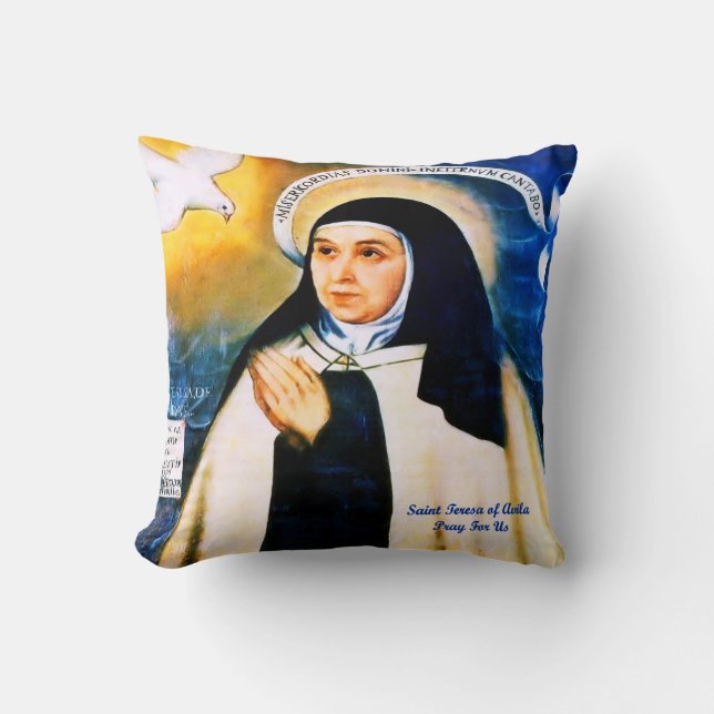 Sankta Teresa av Avila Kudde (Framsida)