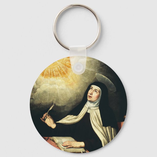 Sankta Teresa av Avila Nyckelring (Framsida)