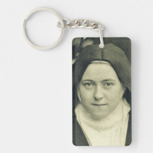 Sankta Teresia av Jesusbarnet och det Heliga Ansik Nyckelring