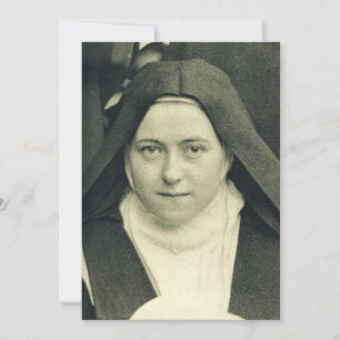 Sankta Therese av Jesusbarnet och det heliga ansik Julkort