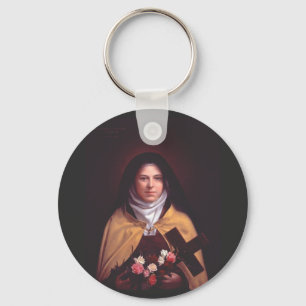 Sankta Therese av Lisieux Nyckelring
