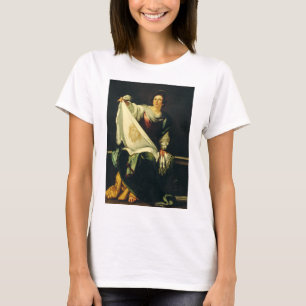 Sankta Veronikas konst Miraklet med det heliga ans T Shirt