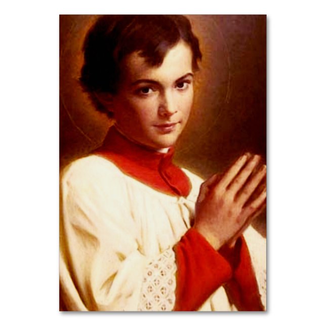 Sankte Dominik Savio Bordsnummer (Framsidan)