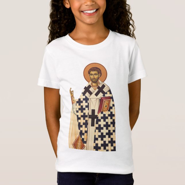 Sankte Timotheus den förste kristne biskopen av Ef T Shirt (Framsida)