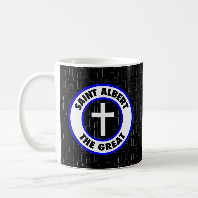 Sanktt Albert underbaren Kaffemugg (Vänster)