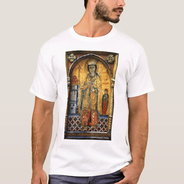 Sanktt Barbara Tee Shirt (Framsida)