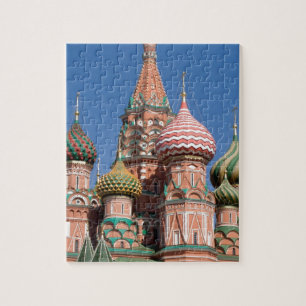 Sanktt basilika domkyrkakyrka i Moscow Pussel