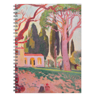 Sanktt-Cassien Kapell, Cannes, 1922 Anteckningsbok Med Spiral