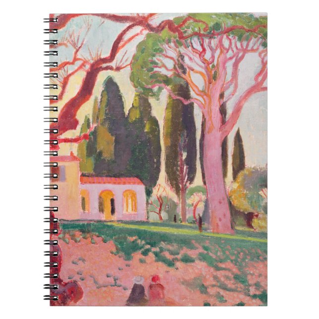 Sanktt-Cassien Kapell, Cannes, 1922 Anteckningsbok Med Spiral (Framsidan)