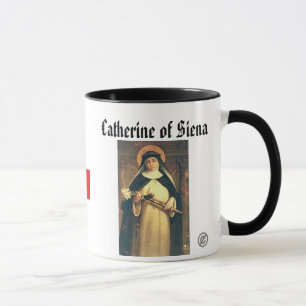 SANKTT CATHERINE* av den Siena muggen Mugg