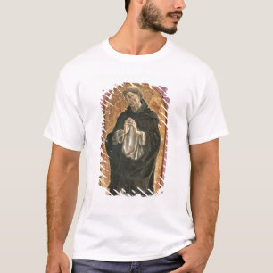Sanktt Dominic (tempera på panel) T Shirt