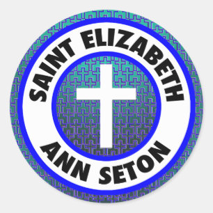 Sanktt Elizabeth Ann Seton Runt Klistermärke