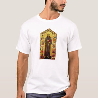 Sanktt Francis av Assisi medeltida Iconography Tee