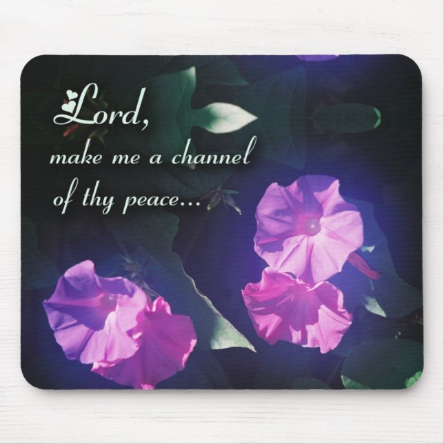 Sanktt Francis bönmousepad Musmatta (Framsidan)