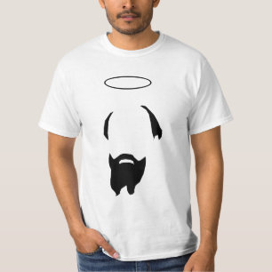 Sanktt Francis De Sale Katolik skäggmanar skjorta T-shirt
