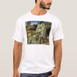 Sanktt Francis i öknen av Giovanni Bellini T-shirt