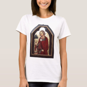 SANKTT GALGANO/LEGEND AV SVÄRD I STENEN TEE SHIRT