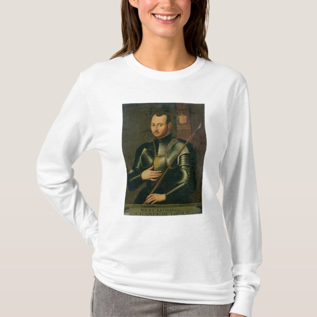 Sanktt Ignatius av Loyola T-shirt (Framsida)