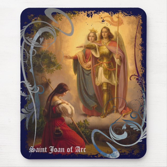 Sanktt Joan av bågen Mousepad Musmatta (Framsidan)