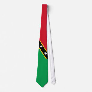 Sanktt Kitts och Nevis flagga Slips