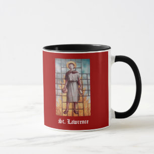 Sanktt Lawrence*, beskyddare av kockar, mugg