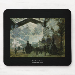 Sanktt Lazare station vid Claude Monet Musmatta