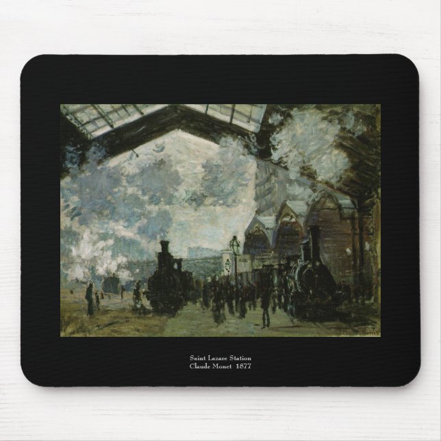 Sanktt Lazare station vid Claude Monet Musmatta (Framsidan)