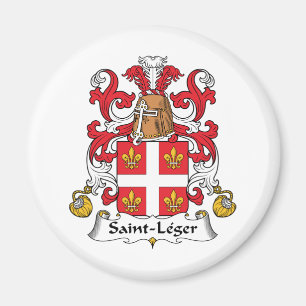 Sanktt-Leger familjvapensköld Magnet