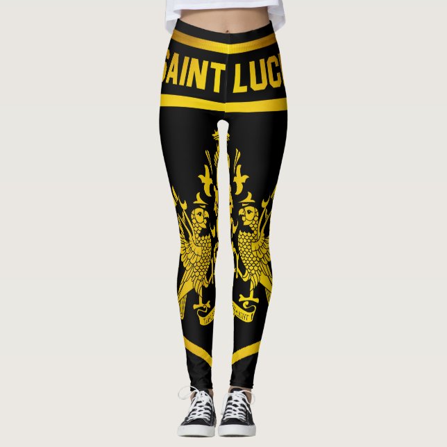 Sanktt Lucia Emblem Leggings (Framsida)
