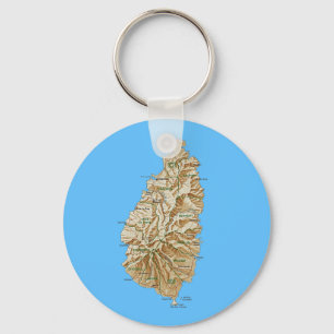 Sanktt Lucia karta Keychain Nyckelring