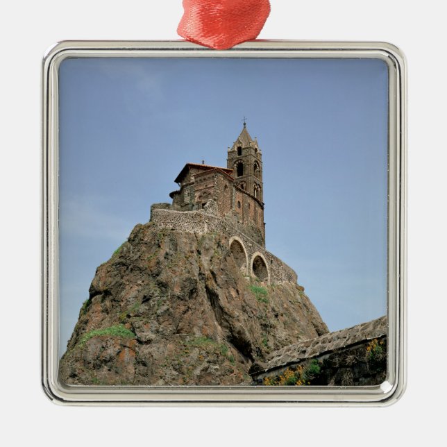 Sanktt Michel d'Aiguilhe (fotoet) Julgransprydnad Metall (Framsidan)