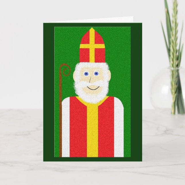 Sanktt Nicholas Helgkort (Framsida)