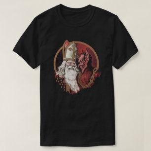 Sanktt Nicholas och Krampus T Shirt