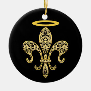 Sanktt NOLA Julgransprydnad Keramik