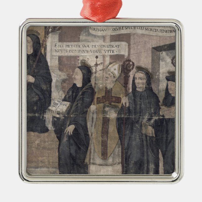 Sanktt Robert och olik Benedictine Julgransprydnad Metall (Framsidan)