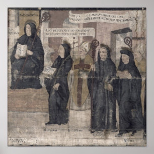 Sanktt Robert och olik Benedictine Poster