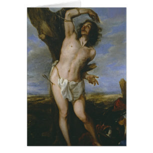 Sanktt Sebastian Hälsningskort