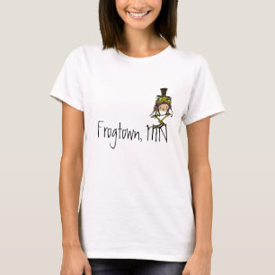 Sanktt St Paul Minnesota för Frogtown T-tröja Tee