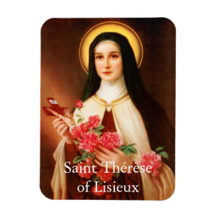 Sanktt Therese av den Lisieux kylskåpmagneten Magnet
