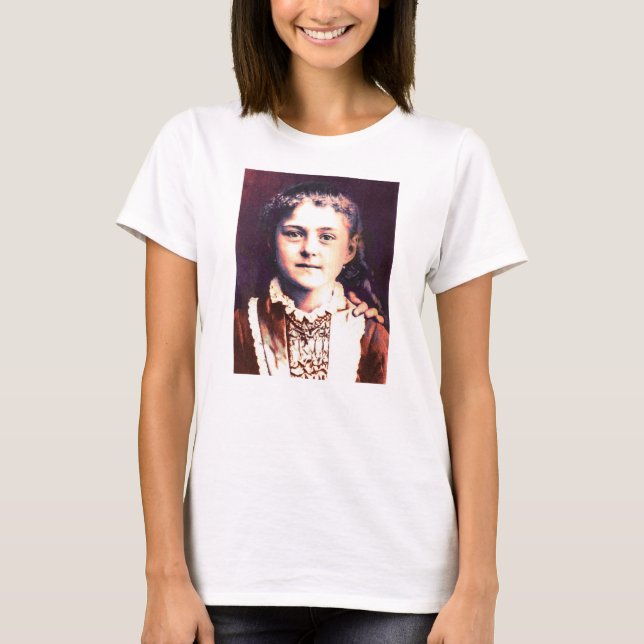 Sanktt Therese av Lisieux T-shirt (Framsida)