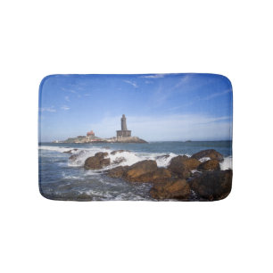Sanktt Thiruvalluvar staty Tamil Nadu, Indien Badrumsmatta