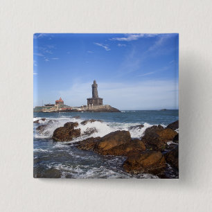 Sanktt Thiruvalluvar staty Tamil Nadu, Indien Knapp