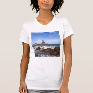 Sanktt Thiruvalluvar staty Tamil Nadu, Indien T-shirt