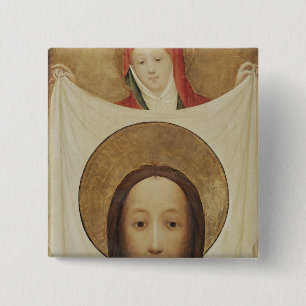 Sanktt Veronica med Sudariumen, c.1420 Knapp