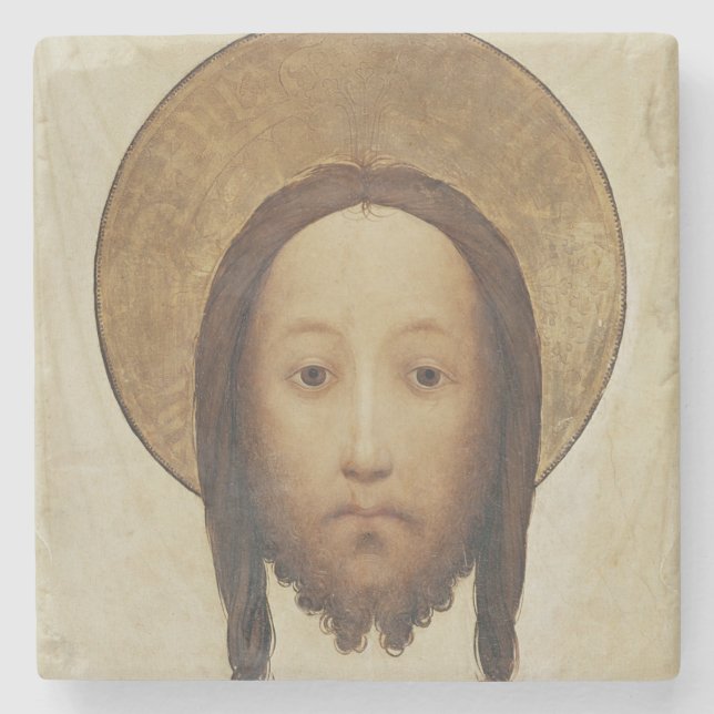 Sanktt Veronica med Sudariumen, c.1420 Stenunderlägg (Framsidan)