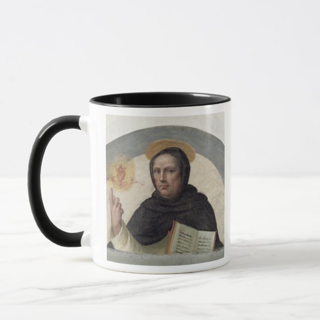 Sanktt Vincent Ferrer (frescoen) Mugg (Vänster)