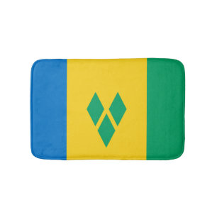 Sanktt Vincentian flagga Badrumsmatta