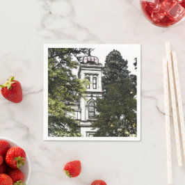 Sanktuarie bland Träd Pappra blöjor Pappersservett