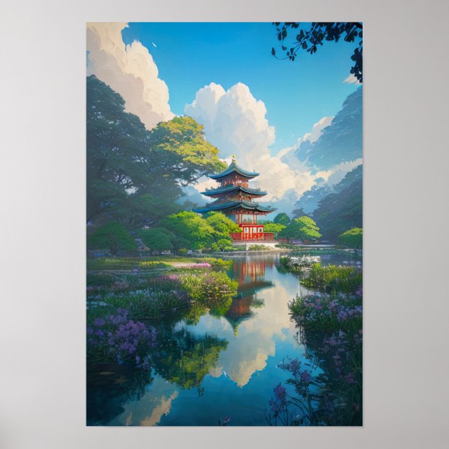 Sanktuary by Riverside Poster (Framsidan)