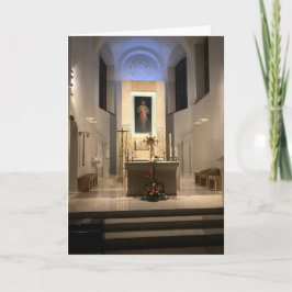 Sanktuary of the Divine Mercy Vilnius Card Blank Kort
